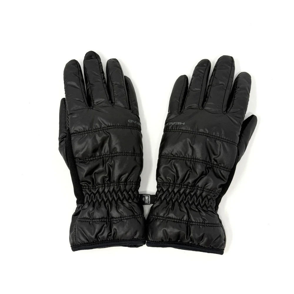 HEAD Waterproof Hybrid Gloves Womens ThermalFur Touchscreen Black S/P